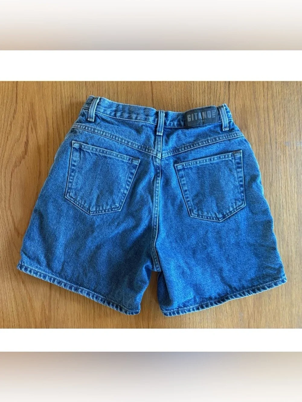 Vtg 90s Gitano High Rise Jorts 8 Denim Jean Shorts Cotton Y2K Streetwear skater
